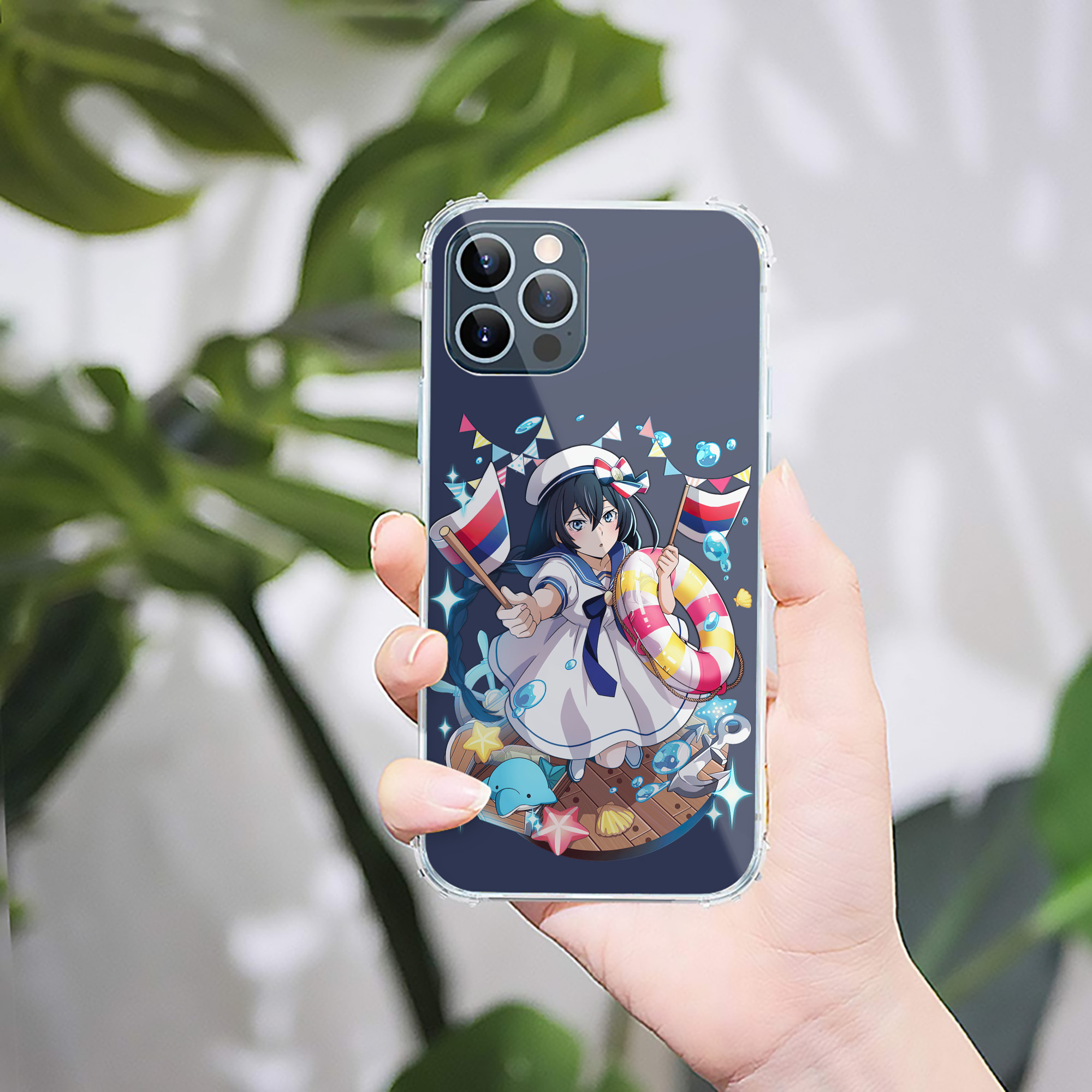 （画像用） 文豪ストレイドッグス Bungo Stray Dogs 【iPhone 12シリーズ対応】透明スマホケース（クリアソフトケース）